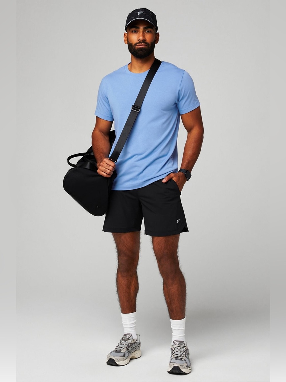 Fabletics The One Lined Shorts 7” Black